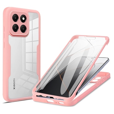 Hibridni Full body ovitek Techsuit "ColorVerse 360" za Xiaomi 14 - pink