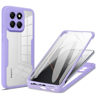 Hibridni Full body ovitek Techsuit "ColorVerse 360" za Xiaomi 14 - purple