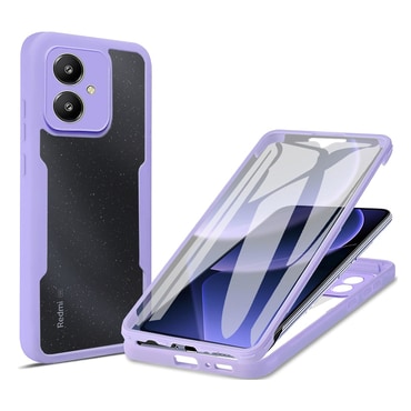 Hibridni Full body ovitek Techsuit "ColorVerse 360" za Xiaomi Redmi 13C 5G - purple
