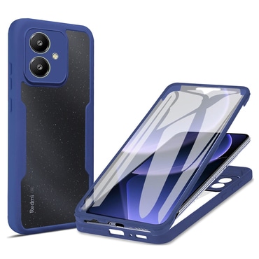Hibridni Full body ovitek Techsuit "ColorVerse 360" za Xiaomi Redmi 13C 5G - blue