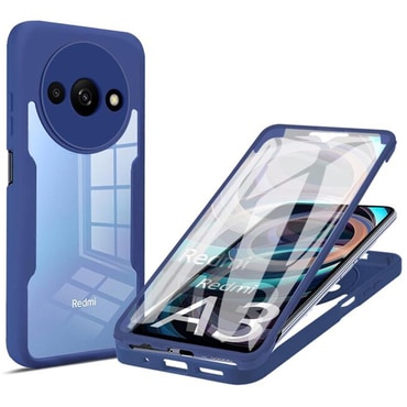 Hibridni Full body ovitek Techsuit "ColorVerse 360" za Xiaomi Redmi A3 - blue