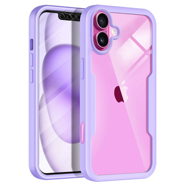 Hibridni Full body ovitek Techsuit "ColorVerse 360" za iPhone 16 Plus - purple