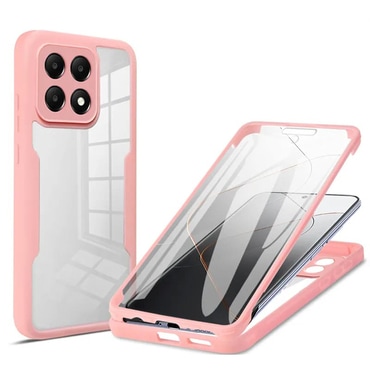 Hibridni Full body ovitek Techsuit "ColorVerse 360" za Xiaomi Poco F6 Pro - pink