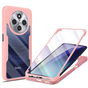 Hibridni Full body ovitek Techsuit "ColorVerse 360" za Xiaomi Redmi 14C / Poco C75 - pink