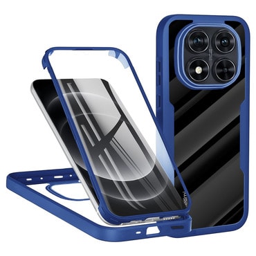 Hibridni Full body ovitek Techsuit "ColorVerse 360" za Xiaomi Redmi Note 14 Pro Plus 5G / Redmi Note 14 Pro 5G / Poco X7 - blue