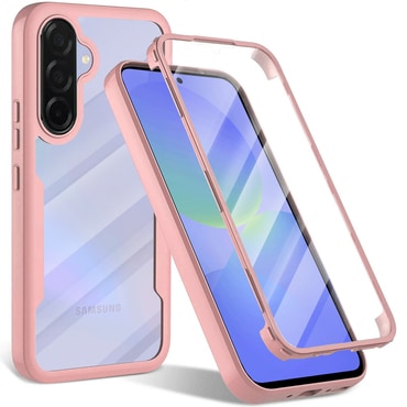 Hibridni Full body ovitek Techsuit "ColorVerse 360" za Samsung Galaxy A36 / A56 - pink