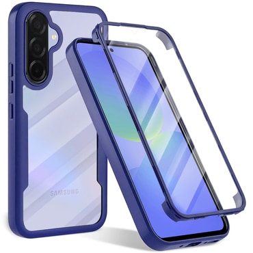 Hibridni Full body ovitek Techsuit "ColorVerse 360" za Samsung Galaxy A36 / A56 - blue