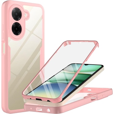 Hibridni Full body ovitek Techsuit "ColorVerse 360" za Xiaomi Redmi A5 - pink
