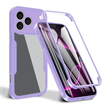 Hibridni Full body ovitek Techsuit "ColorVerse 360" za iPhone 17 Pro Max - purple
