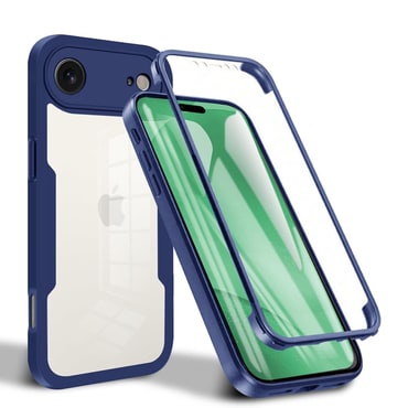 Hibridni Full body ovitek Techsuit "ColorVerse 360" za iPhone Air - blue
