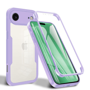 Hibridni Full body ovitek Techsuit "ColorVerse 360" za iPhone Air - purple