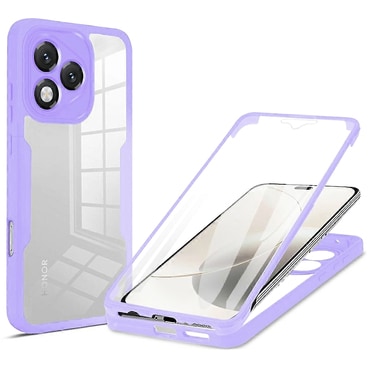 Hibridni Full body ovitek Techsuit "ColorVerse 360" za Honor 400 Lite - purple