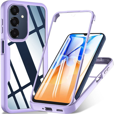 Hibridni Full body ovitek Techsuit "ColorVerse 360" za Samsung Galaxy A16 4G / A16 5G / A17 4G / A17 5G - purple