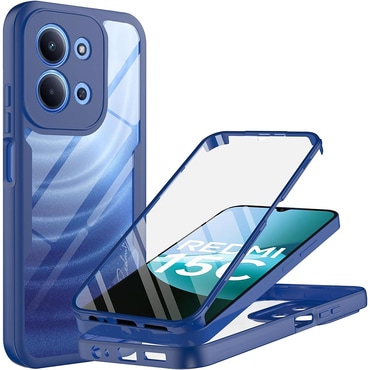 Hibridni Full body ovitek Techsuit "ColorVerse 360" za Xiaomi Redmi 15C 4G / 5G - blue
