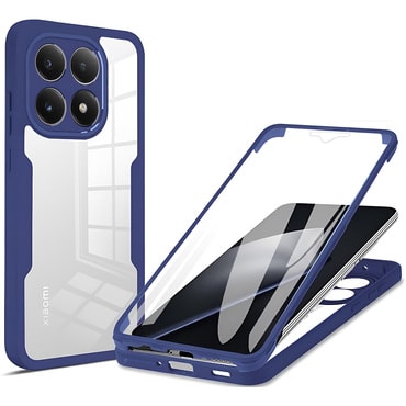 Hibridni Full body ovitek Techsuit "ColorVerse 360" za Xiaomi 15T - blue