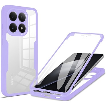 Hibridni Full body ovitek Techsuit "ColorVerse 360" za Xiaomi 15T - purple