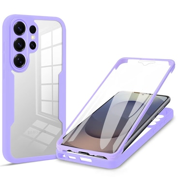 Hibridni Full body ovitek Techsuit "ColorVerse 360" za Samsung Galaxy S26 Ultra - purple