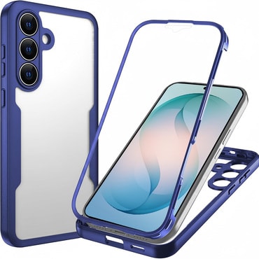 Hibridni Full body ovitek Techsuit "ColorVerse 360" za Samsung Galaxy S26 Plus - blue