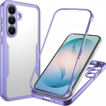 Hibridni Full body ovitek Techsuit "ColorVerse 360" za Samsung Galaxy S26 Plus - purple