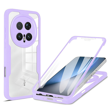 Hibridni Full body ovitek Techsuit "ColorVerse 360" za Honor Magic8 Pro - purple
