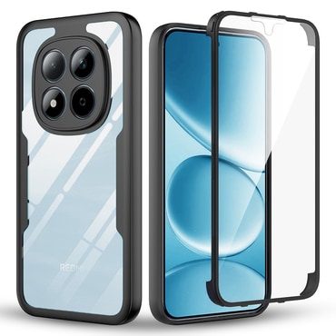 Hibridni Full body ovitek Techsuit "ColorVerse 360" za Xiaomi Redmi Note 15 Pro 4G - black