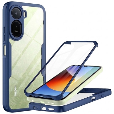 Hibridni Full body ovitek Techsuit "ColorVerse 360" za Xiaomi Redmi A7 Pro - blue