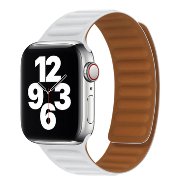 Silikonski pas Techsuit "W035" za Apple Watch (38 / 40 / 41 / 42mm) - bel