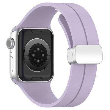 Silikonski pas Techsuit "W011" za Apple Watch (42 / 44 / 45 / 46 / 49mm) - vijoličen