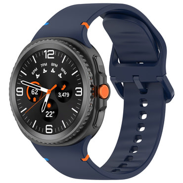 Silikonski pas Techsuit "W079" za Samsung Galaxy Watch8 40mm / Watch8 44mm / Watch8 Classic 46mm - moder