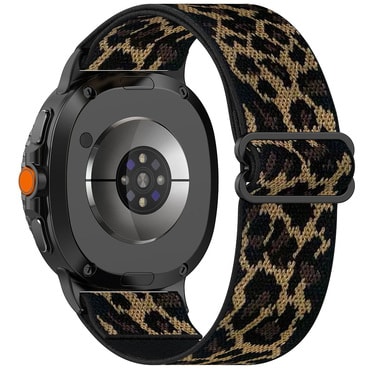 Najlonski pas Techsuit "W080" za Samsung Galaxy Watch8 40mm / Watch8 44mm / Watch8 Classic 46mm - rjav