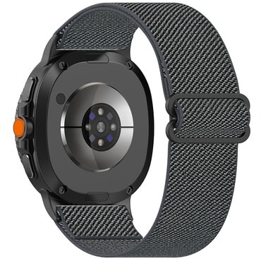 Najlonski pas Techsuit "W080" za Samsung Galaxy Watch8 40mm / Watch8 44mm / Watch8 Classic 46mm - siv