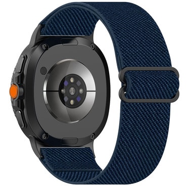 Najlonski pas Techsuit "W080" za Samsung Galaxy Watch8 40mm / Watch8 44mm / Watch8 Classic 46mm - temno moder