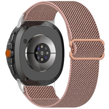 Najlonski pas Techsuit "W080" za Samsung Galaxy Watch8 40mm / Watch8 44mm / Watch8 Classic 46mm - roza