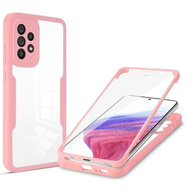 Hibridni Full body ovitek Techsuit "ColorVerse 360" za Samsung Galaxy A53 5G - pink
