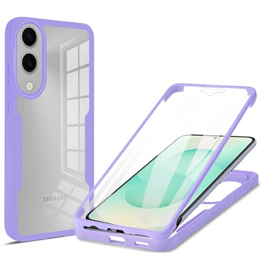 Hibridni Full body ovitek Techsuit "ColorVerse 360" za Samsung Galaxy S25 Edge - purple