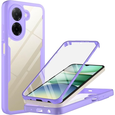 Hibridni Full body ovitek Techsuit "ColorVerse 360" za Xiaomi Redmi A5 - purple