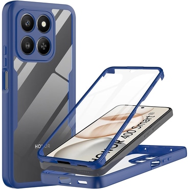 Hibridni Full body ovitek Techsuit "ColorVerse 360" za Honor 400 Smart / X7d  - blue