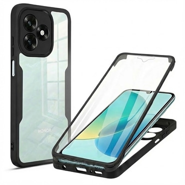 Hibridni Full body ovitek Techsuit "ColorVerse 360" za Honor X5c Plus - black