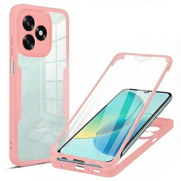 Hibridni Full body ovitek Techsuit "ColorVerse 360" za Honor X5c Plus - pink