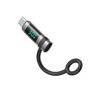 Lightning v USB-C OTG adapter Mcdodo 60W "Pigeon Series OT-0180", HD LED prikazovalnik - black