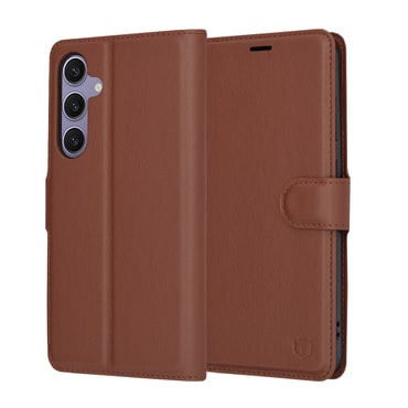 Etui Techsuit "Leather Folio" za Samsung Galaxy S24 Plus - rjav