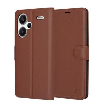 Etui Techsuit "Leather Folio" za Xiaomi Redmi Note 13 Pro Plus 5G - rjav