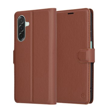 Etui Techsuit "Leather Folio" za Samsung Galaxy A26 - rjav