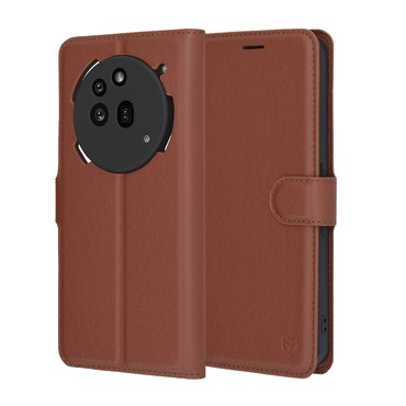 Etui Techsuit "Leather Folio" za Nothing Phone (3a) Pro - rjav