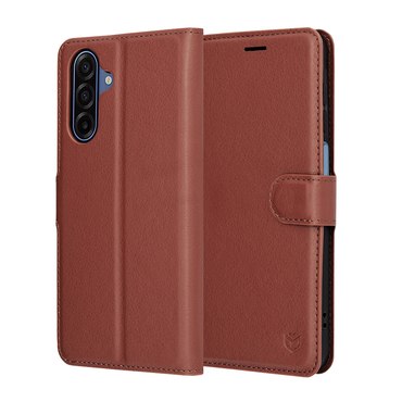Etui Techsuit "Leather Folio" za Samsung Galaxy A17 4G / A17 5G - rjav