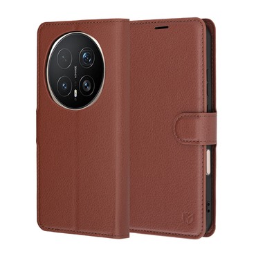 Etui Techsuit "Leather Folio" za Honor Magic8 Pro - rjav