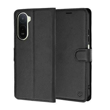 Etui Techsuit "Leather Folio" za Xiaomi Redmi A7 Pro - črn