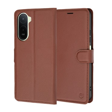 Etui Techsuit "Leather Folio" za Xiaomi Redmi A7 Pro - rjav