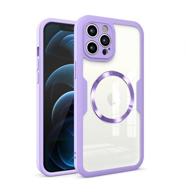Hibridni Full body ovitek Techsuit "ColorVerse 360 MagSafe" za iPhone 12 Pro Max - purple