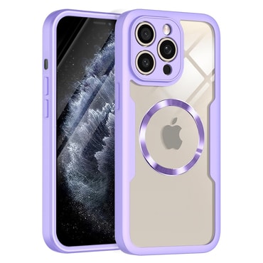 Hibridni Full body ovitek Techsuit "ColorVerse 360 MagSafe" za iPhone 11 Pro Max - purple